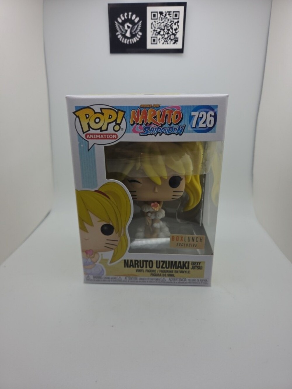 Funko Pop! Anime Naruto Uzumaki Sexy Jutsu Box Lunch Exclusive W/ Protector